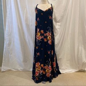 Torrid Size 2 Navy Floral Dress